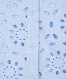 Broidery Anglaise Blouse - Sky Blue