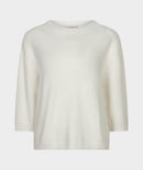 Round Neck Jumper - Off White