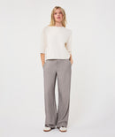 Round Neck Jumper - Off White