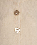3 Button Cardigan - Bisquit