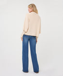 3 Button Cardigan - Bisquit