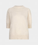 Short Sleeve Jumper - Bisquit