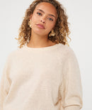 Short Sleeve Jumper - Bisquit