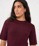 Studs Detail Jumper - Merlot