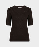 Short Sleeve Jumper - Cacao
