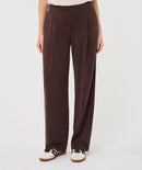 Pleated Trouser - Cacao