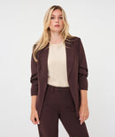 3/4 Sleeve Blazer - Cacao