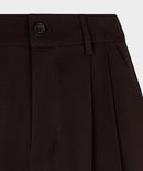 Wide Leg Trouser - Cacao
