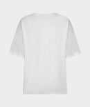 Abstract T-Shirt - Off White/cacao