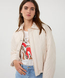 Quilted Jacket - Light Sand