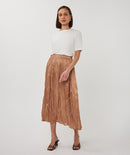 Plisse Skirt - Cappuccino