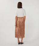 Plisse Skirt - Cappuccino