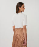 Plisse Skirt - Cappuccino