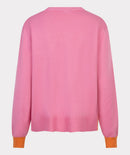 Long Sleeve Stripe Jumper - Rose