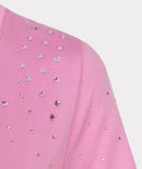 V-Neck Stones T-Shirt - Rose