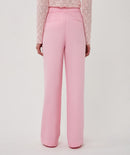 Twill Wide Trouser - Romance Rose