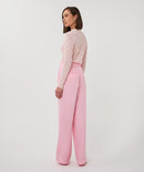 Twill Wide Trouser - Romance Rose