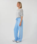 Ajour Batwing Jumper - Light Blue