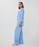 Linen Trousers - Pacific Blue