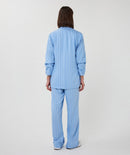 Linen Trousers - Pacific Blue