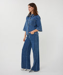 Wide Fit Studs Jean - Jeans Blue