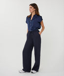 Tencel Trousers - Navy