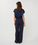 Tencel Trousers - Navy