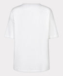 Wide Animal T-Shirt - Off White & Blue