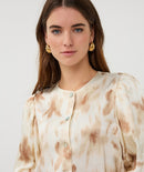 Balloon Sleeve Blouse - Print