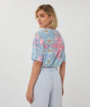 Round Neck Muse Top - Print