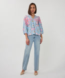 V-Neck Muse Top - Print