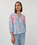 V-Neck Muse Top - Print