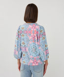 V-Neck Muse Top - Print