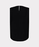 Crinkle Modal Top - Black
