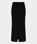 Bubble Flower Skirt - Black