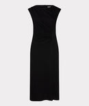 Gathered Dress - Black