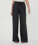 Linen Trouser - Black
