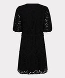 Broderie Anglaise Dress - Black