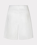 Denim Bermuda Shorts - Off White
