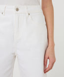 Denim Bermuda Shorts - Off White