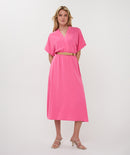 Crinkle Dress - Pink