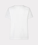 Palm ESQ T-Shirt - Off White/black