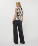 Sleeveless Blouse - Print