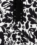 Golden Sleeveless Dress - Print