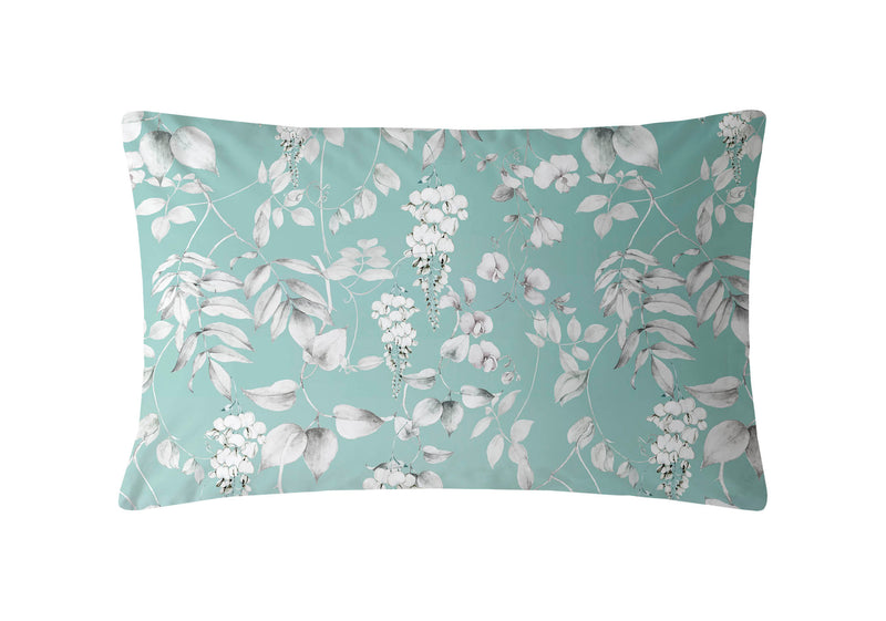 Ethereal Floral Duvet Cover Set - Dawn Blue