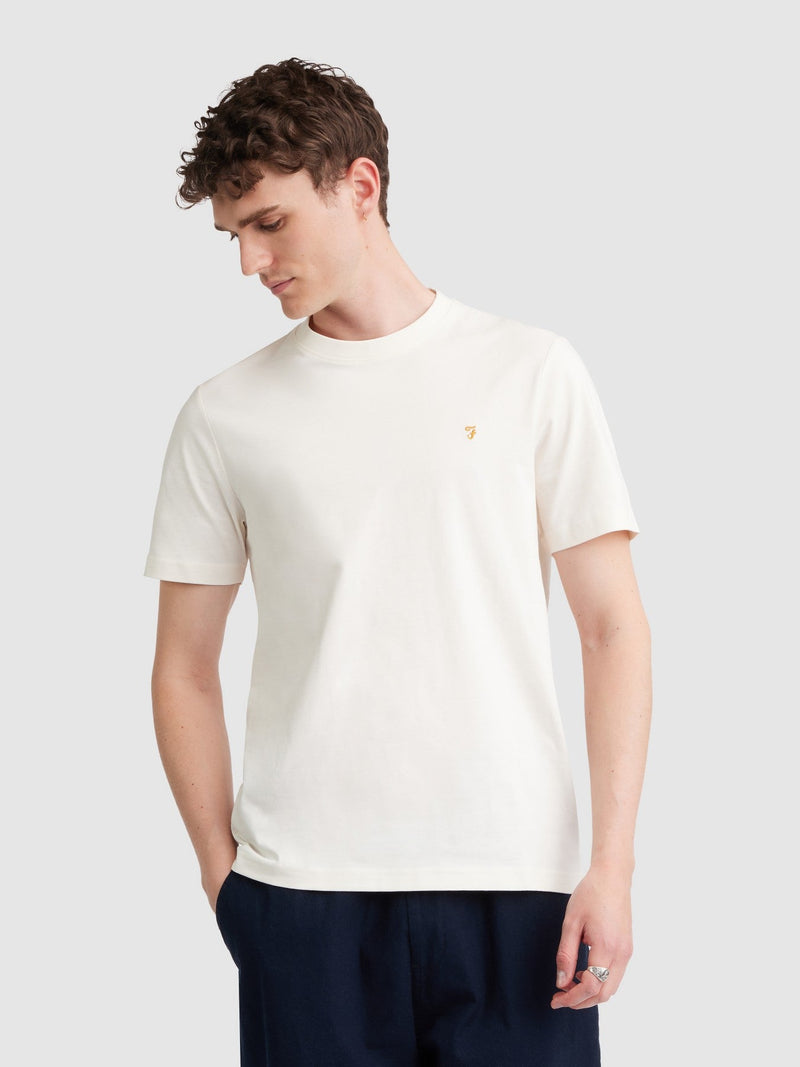 Danny Short Sleeve Tee - Ecru