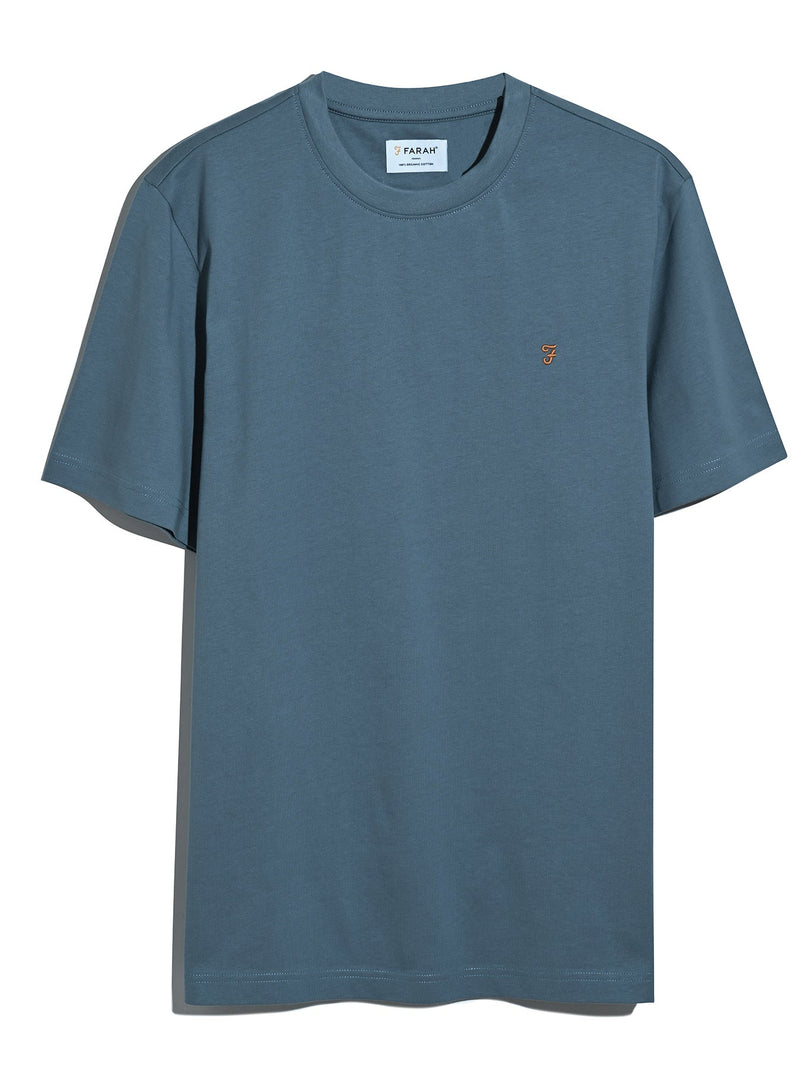 Danny Short Sleeve Tee - Chalk Blue