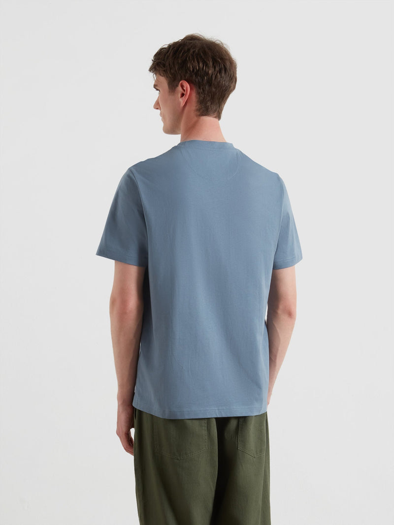 Danny Short Sleeve Tee - Chalk Blue