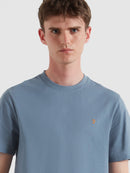 Danny Short Sleeve Tee - Chalk Blue