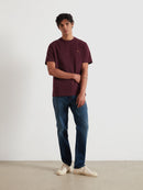 Danny Short Sleeve Tee - Bordeaux